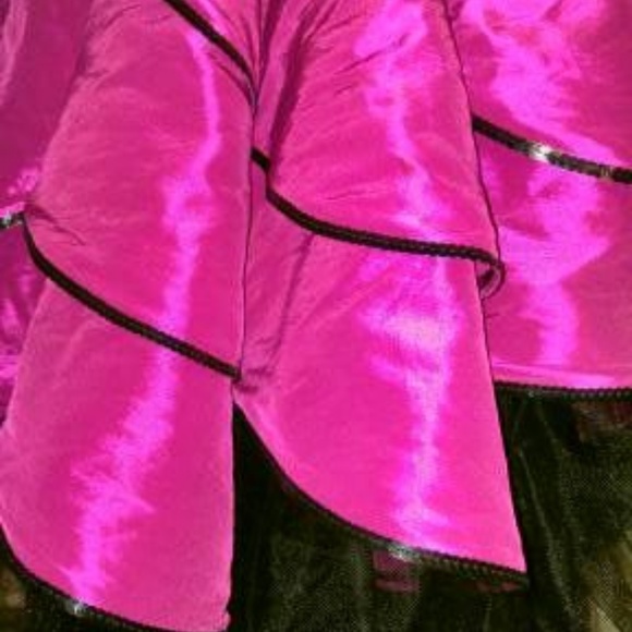 Betsey Johnson Dahlia pink petal tulle dress 8 - Picture 3 of 6